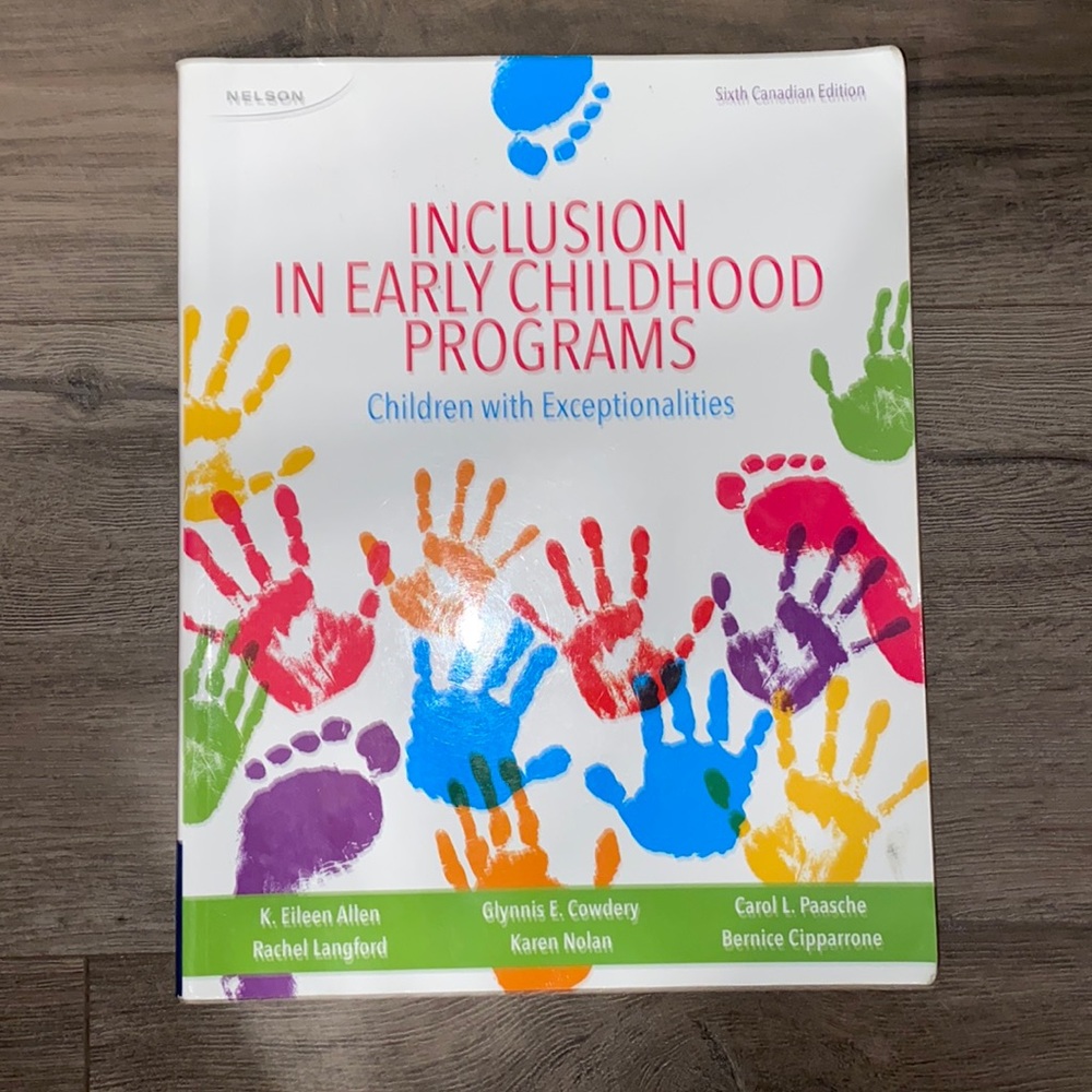 Inclusion in Early Childhood Programs: Children with Exceptionalities